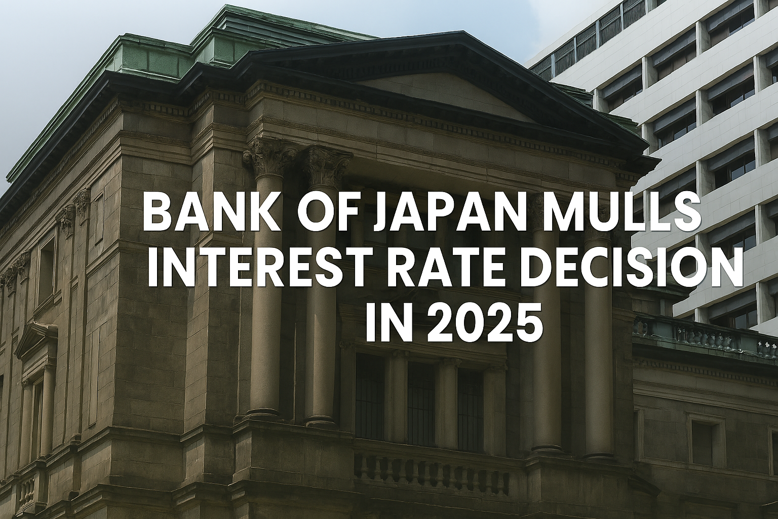 Bank of Japan Mulls Interest Rate Decision in 2025