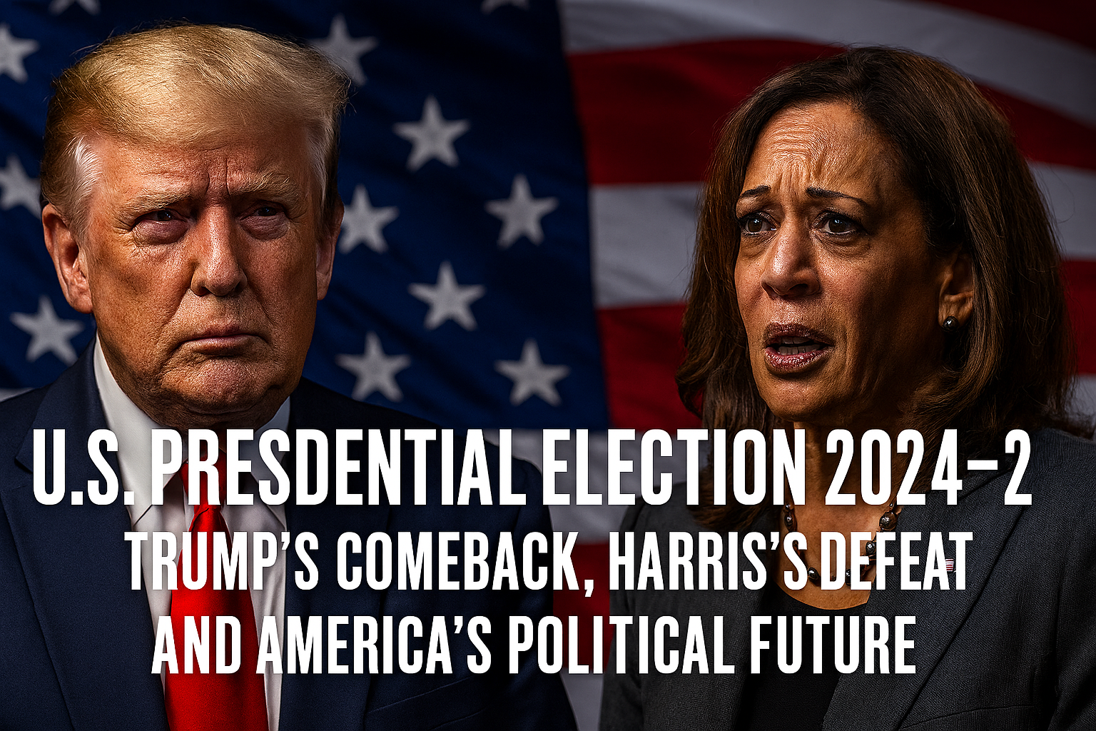 U.S. Presidential Election 2024–2025: Trump’s Comeback, Harris’s Defeat, and the Future of American Democracy