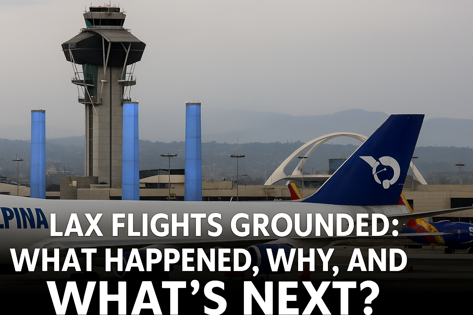 LAX Flights Grounded: What Happened, Why, and What’s Next