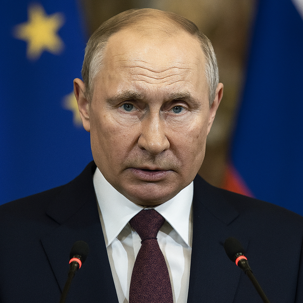 Vladimir Putin Warns of Strong Response to Europe’s Militarisation