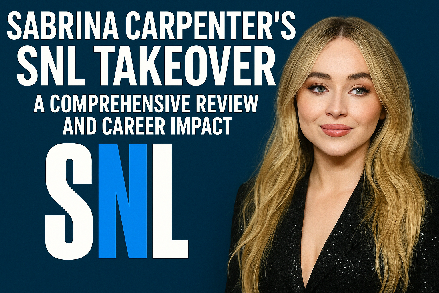 Sabrina Carpenter’s SNL Takeover: A Comprehensive Review and Career Impact