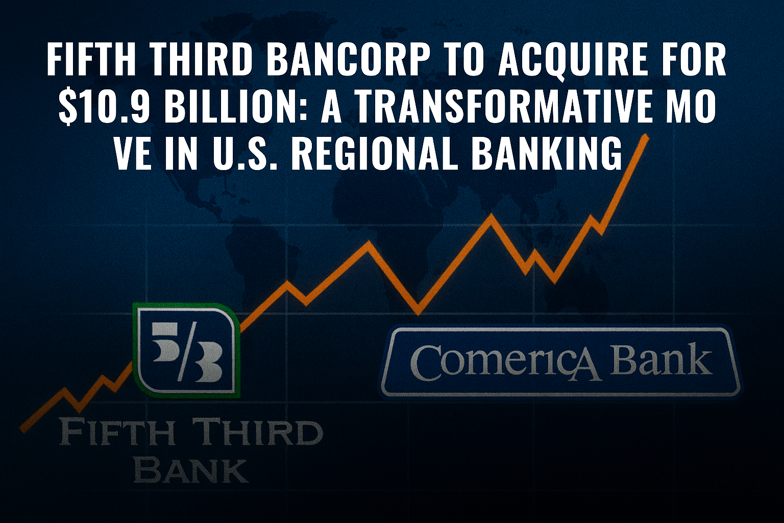 Fifth Third Bancorp to Acquire Comerica for $10.9 Billion: A Transformative Move in U.S. Regional Banking