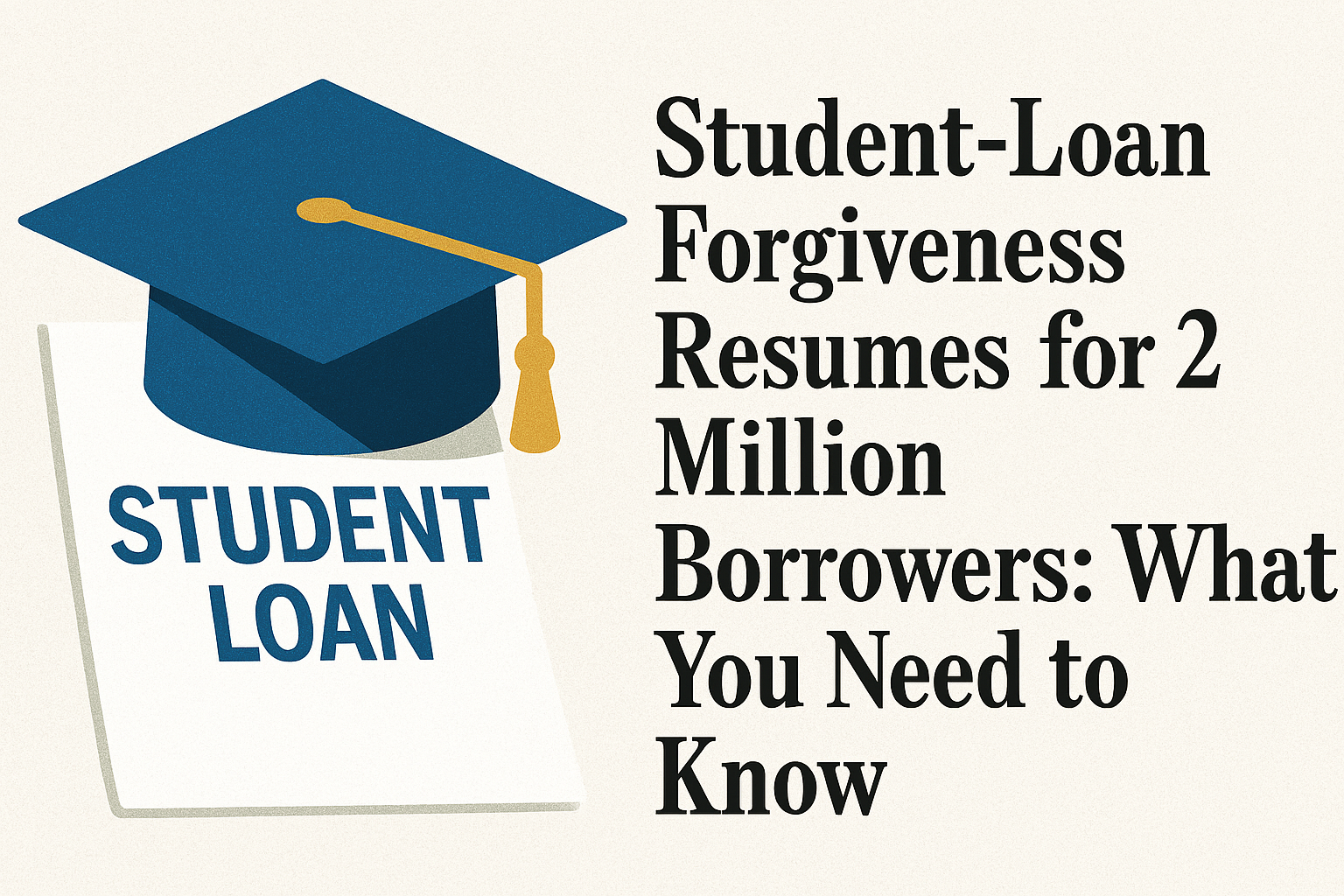 Exclusive: Loan Forgiveness Student Loans Restarts, Transforming Lives of 2 Million Borrowers