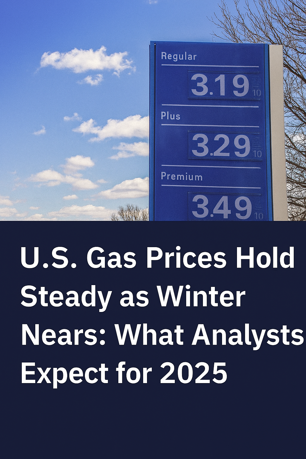 U.S. Gas Prices Hold Steady as Winter Nears: What Analysts Expect for 2025