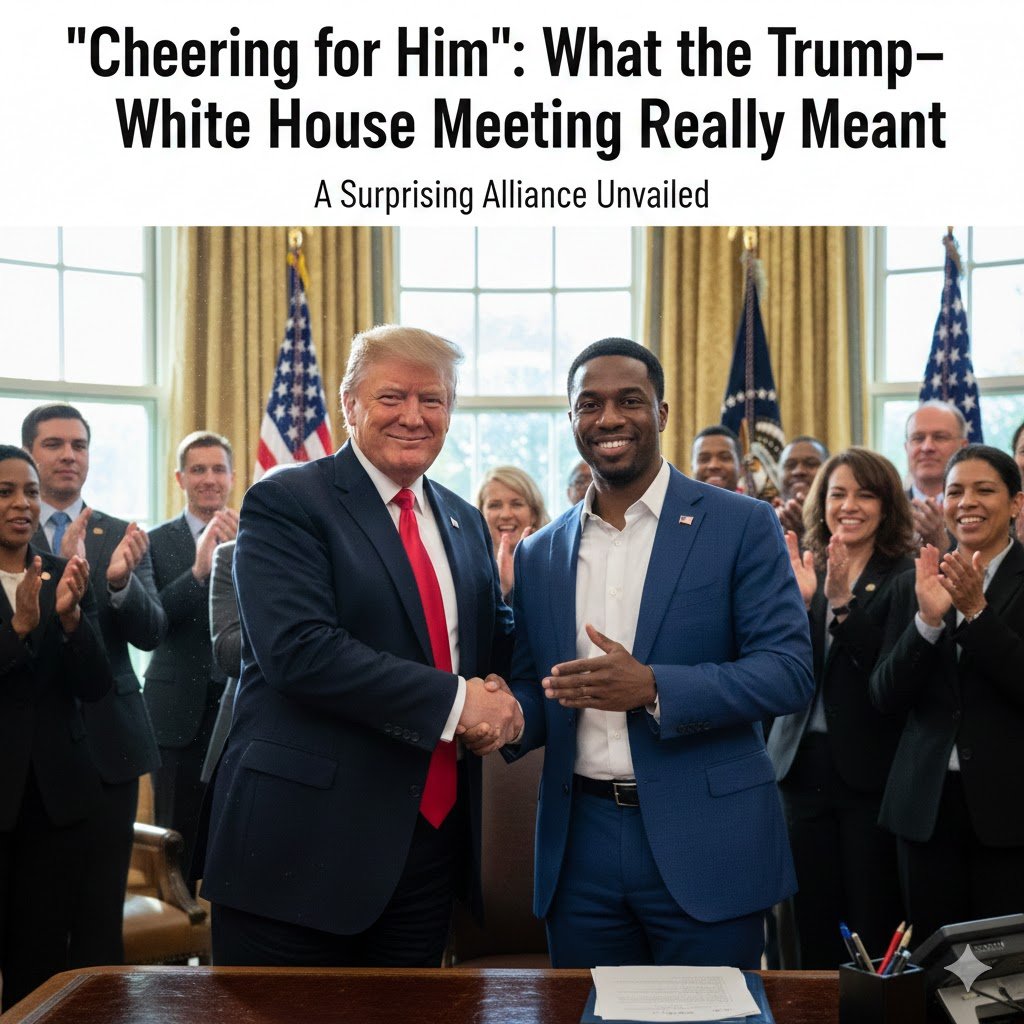 “Cheering for Him”: What the Trump–Mamdani White House Meeting Really Meant