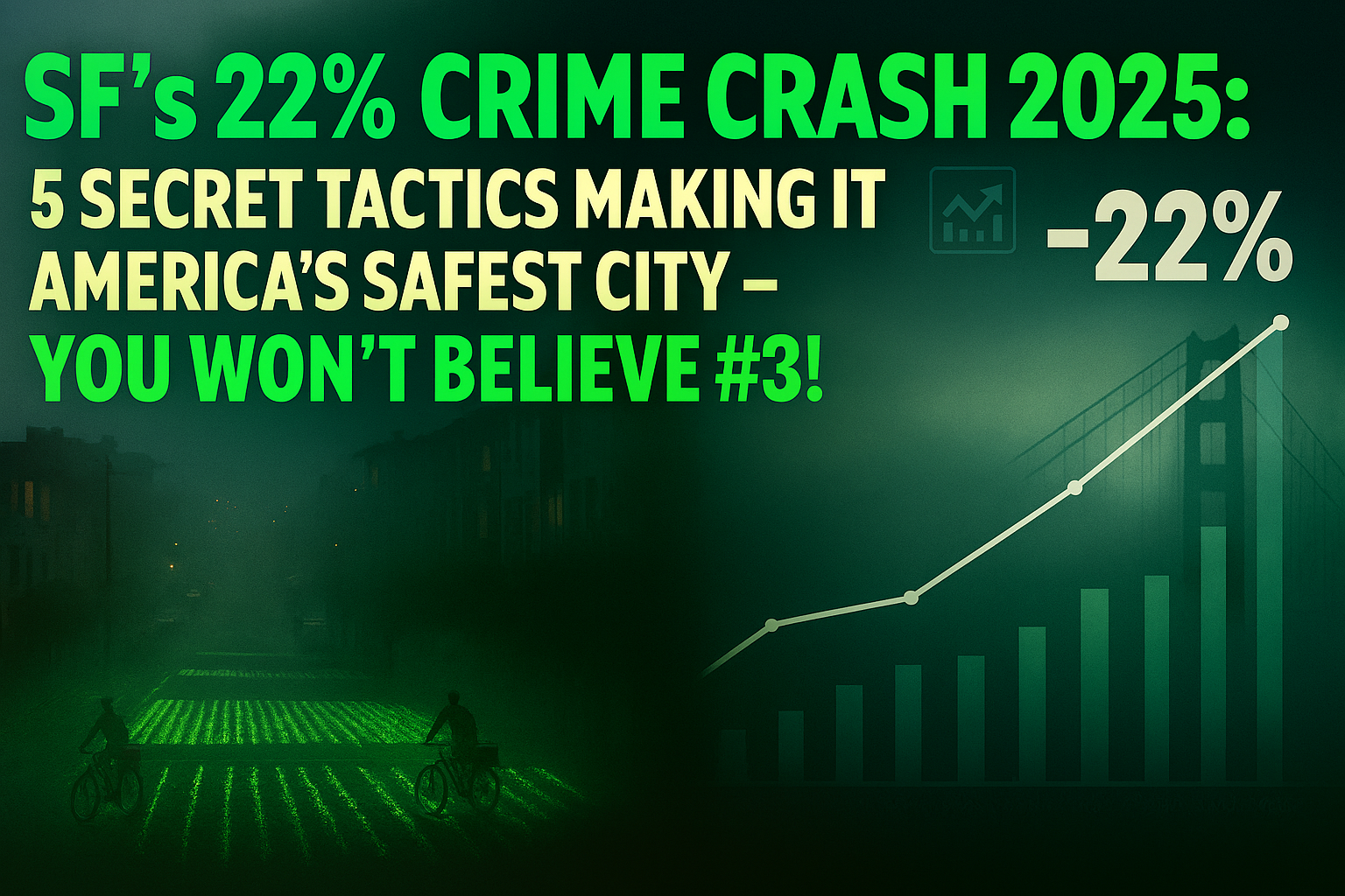 SF's Secret 22% Crime Drop in 2025: The 5 Underground Tactics Turning Fog City into America's Safest Hideout