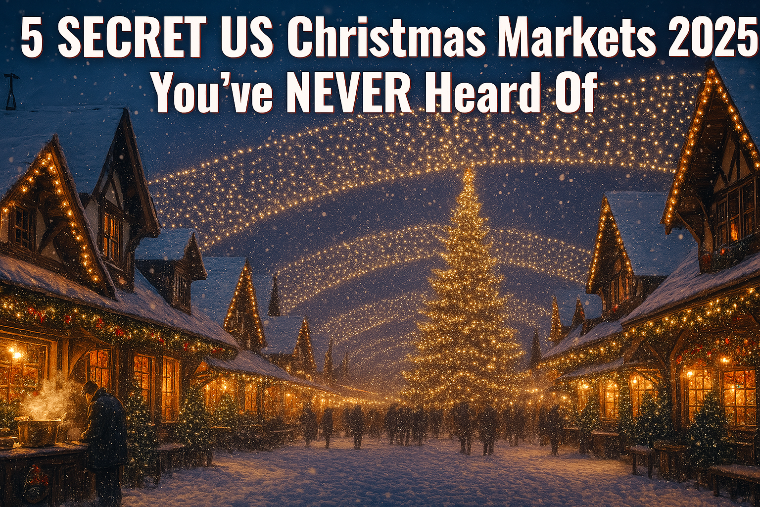 5 Secret US Christmas Markets That'll Make You Ditch the Mall for Enchanted Winter Nights in 2025