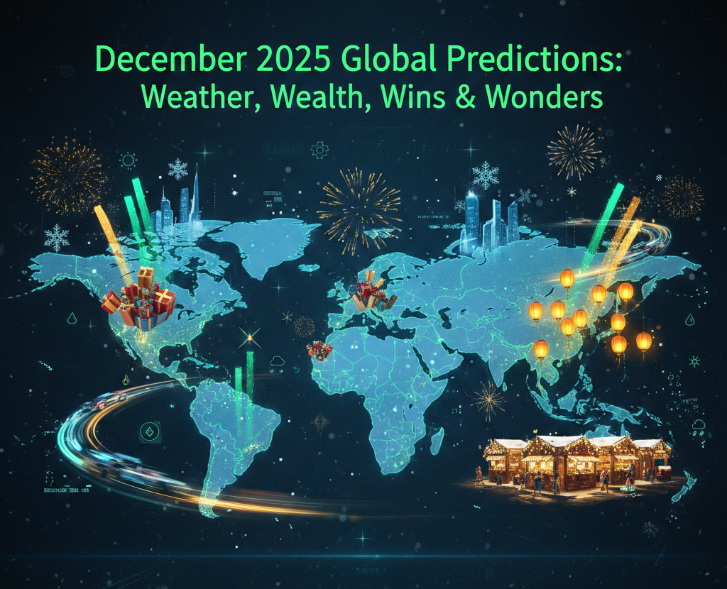 December 2025 Predictions: Global Holiday Kickoff – Weather Warnings, Economic Surges, Sports Thrills & Cultural Spectacles