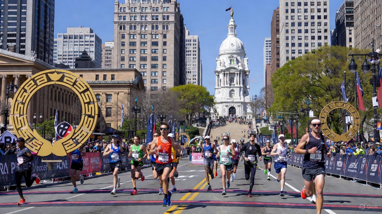 Philly Marathon 2025 Breaks Records as Runners Chase Golden Greek Wreaths and Personal Glory