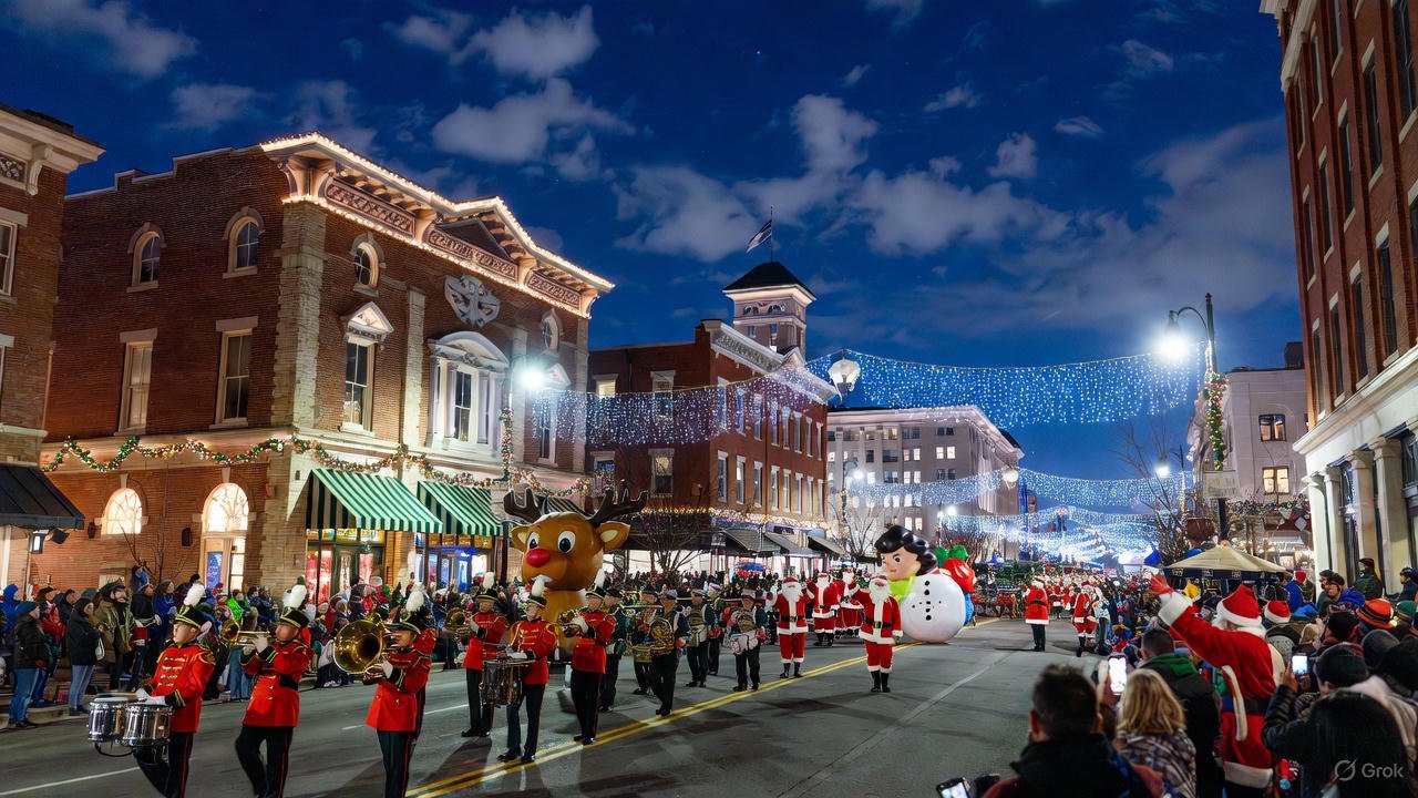 Sparkling Streets and Historic Glow: Raleigh's 2025 Christmas Parade Ushers in Holiday Magic