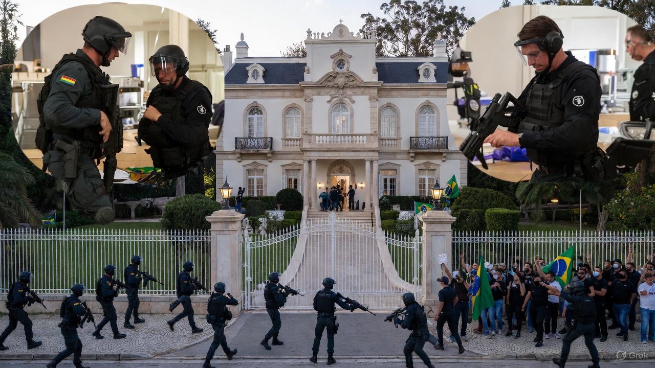 Bolsonaro's Shocking Arrest: Brazil's Ex-President Snatched Up Over Escape Plot Fears