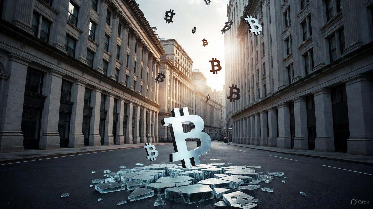 Wall Street Dumps Bitcoin: Crypto on Thin Ice After Risk Flight