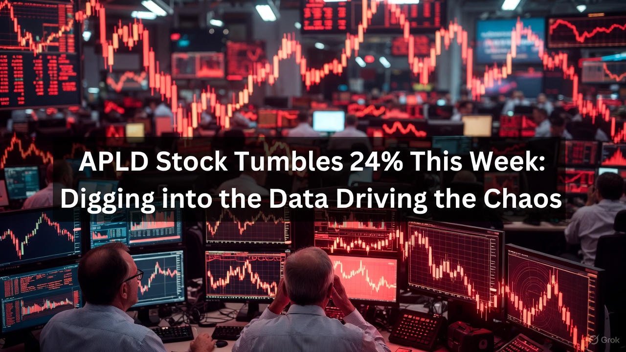 APLD Stock Tumbles 24% This Week: Digging into the Data Driving the Chaos