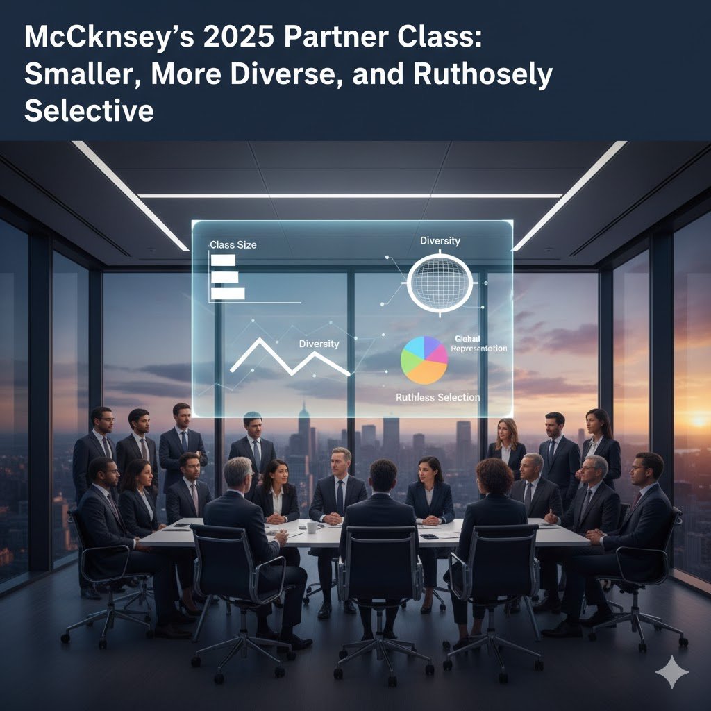 McKinsey’s 2025 Partner Class: Smaller, More Diverse, and Ruthlessly Selective