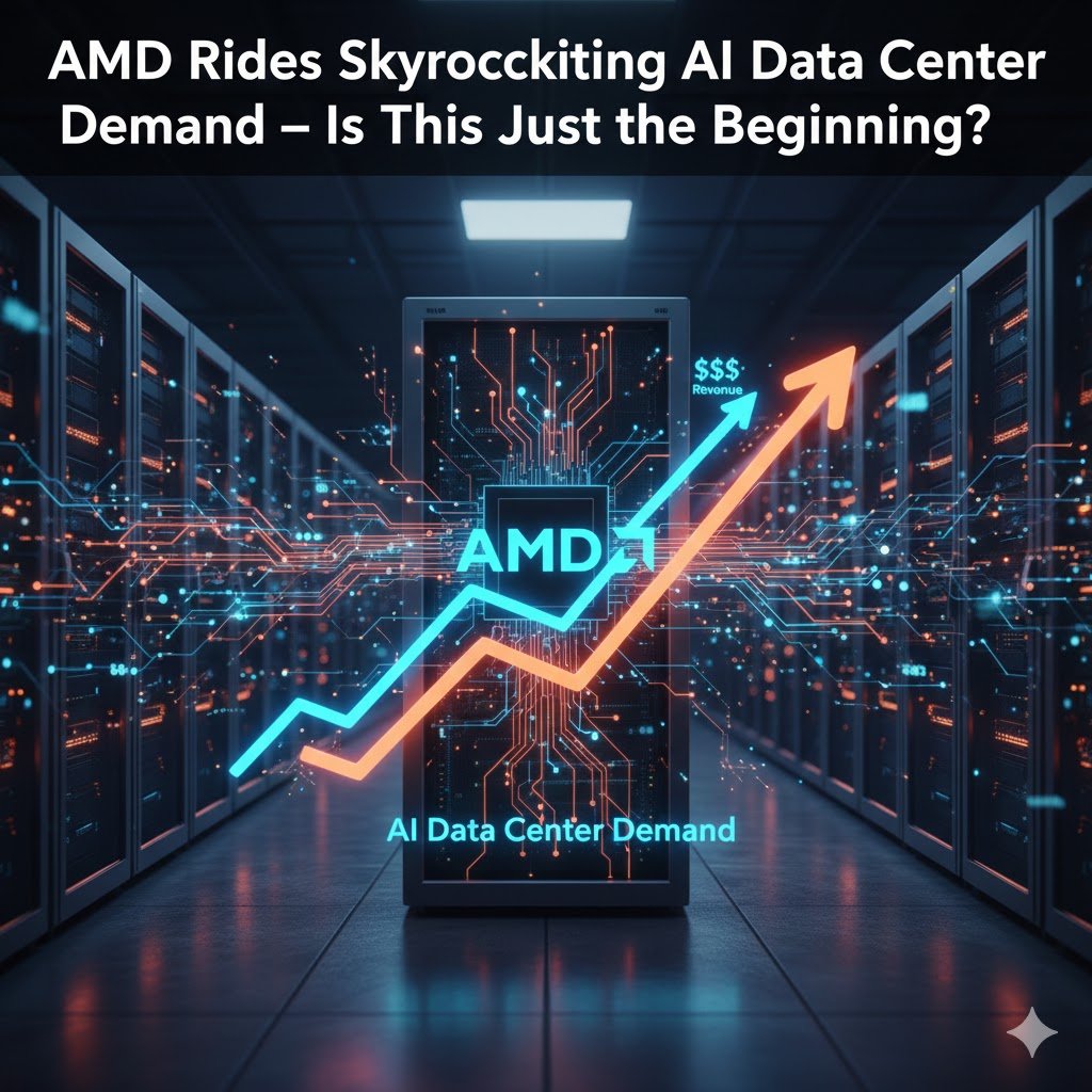 AMD Rides Skyrocketing AI Data Center Demand – Is This Just the Beginning?