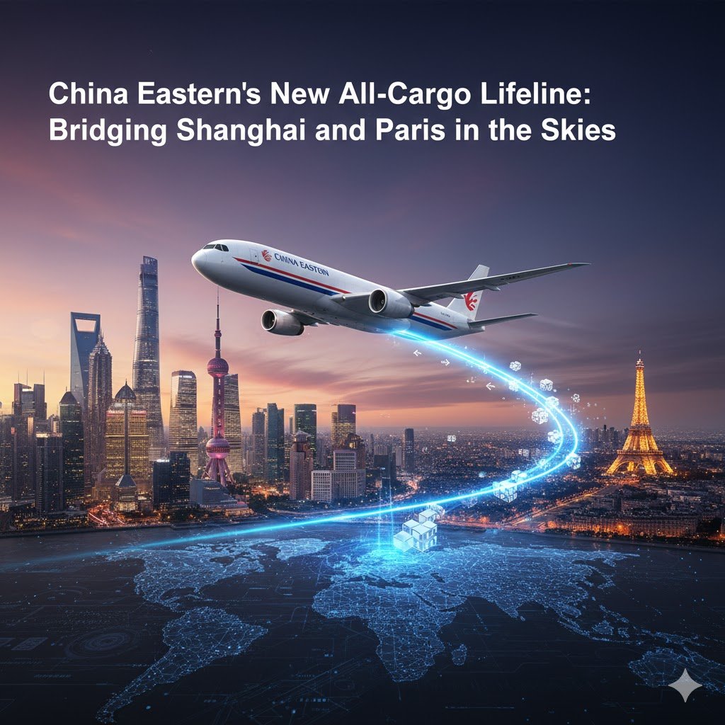 China Eastern's New All-Cargo Lifeline: Bridging Shanghai and Paris in the Skies
