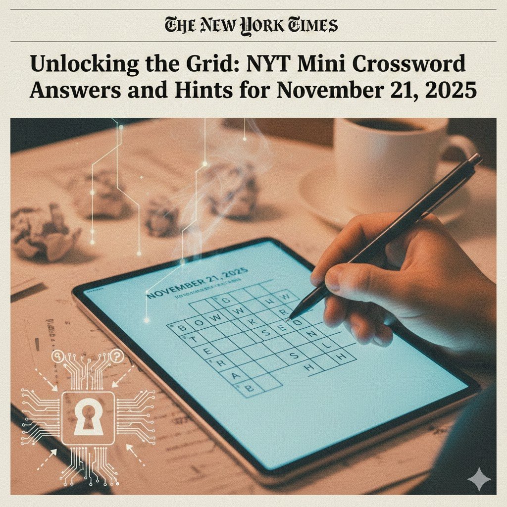 Unlocking the Grid: NYT Mini Crossword Answers and Hints for November 21, 2025