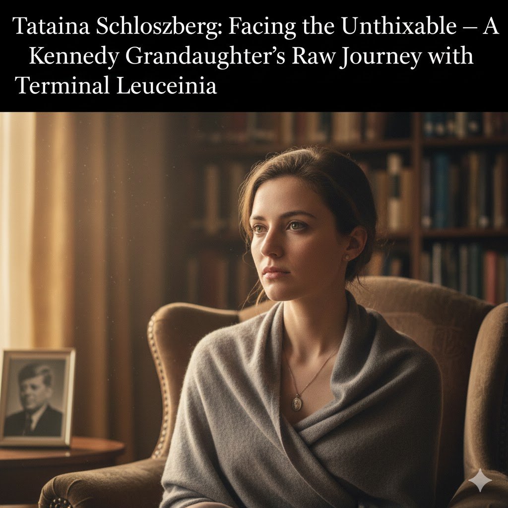 Tatiana Schlossberg: Facing the Unthinkable – A Kennedy Granddaughter's Raw Journey with Terminal Leukemia