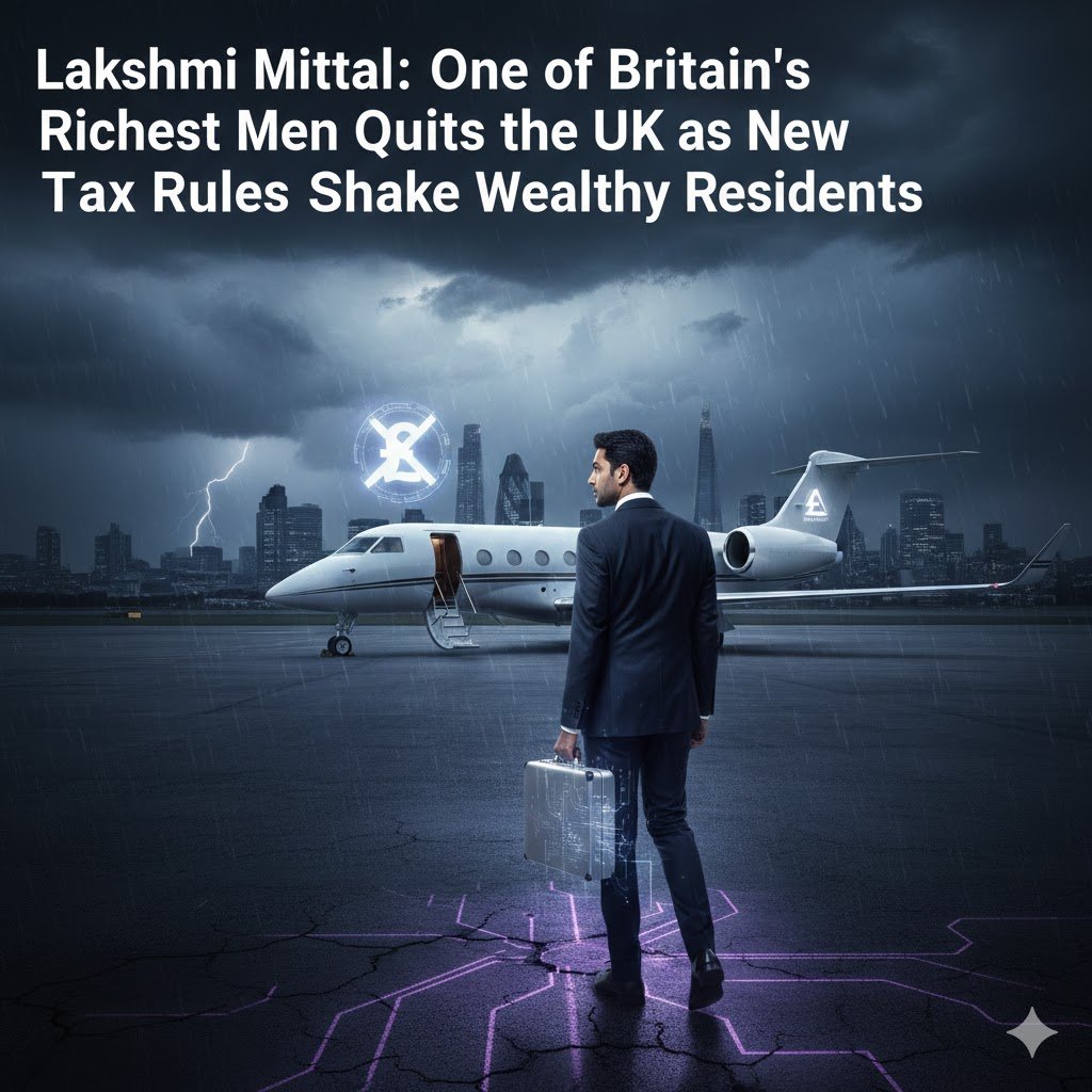 Lakshmi Mittal: One of Britain’s Richest Men Quits the UK as New Tax Rules Shake Wealthy Residents