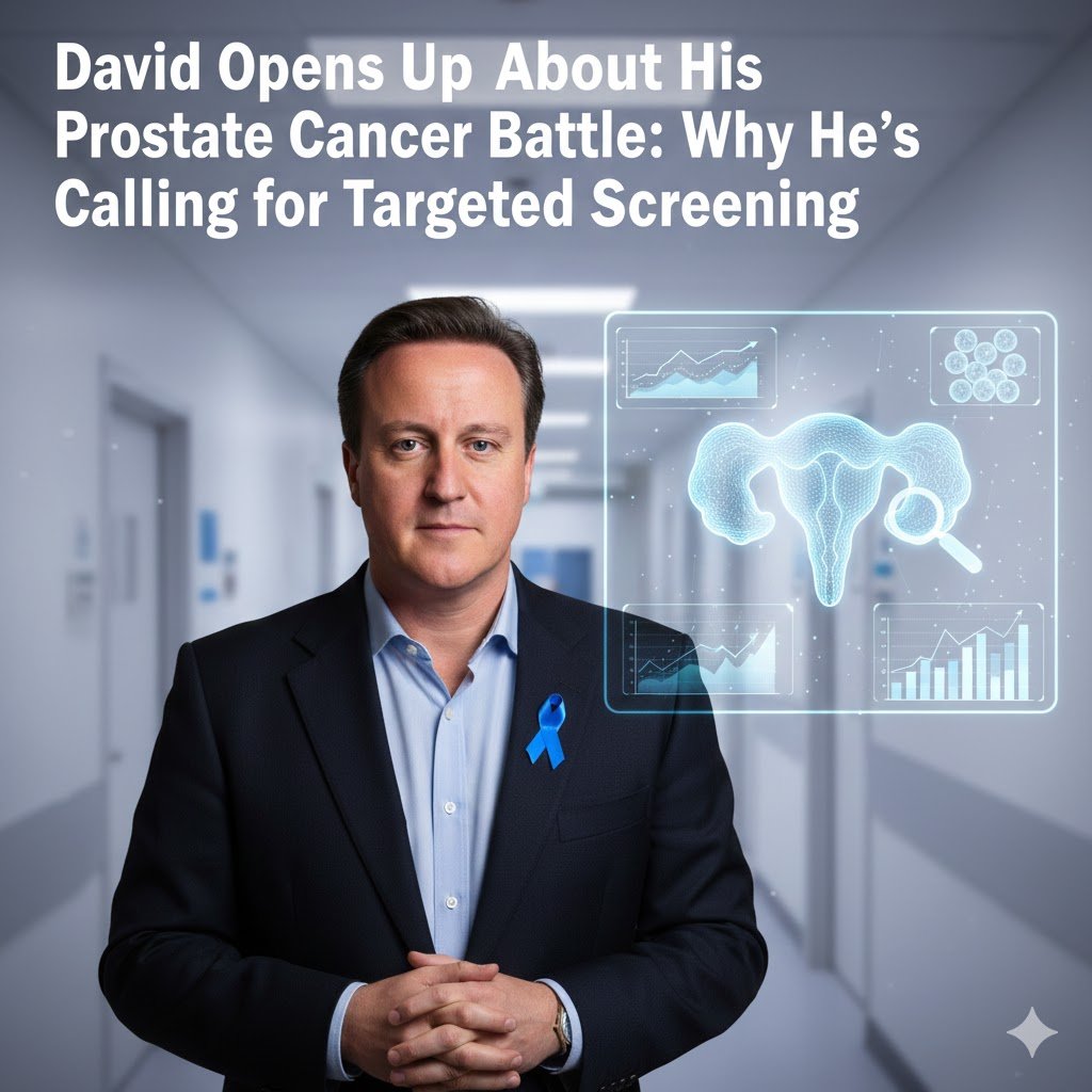 Lord David Cameron Reveals Prostate Cancer Diagnosis: A Personal Battle That Could Change National Health Policy