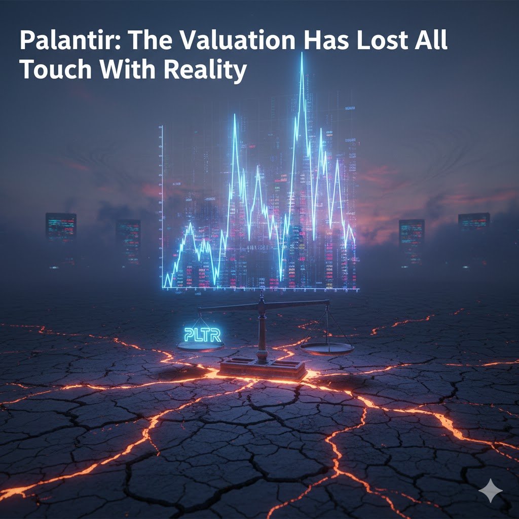 Palantir: The Valuation Has Lost All Touch With Reality