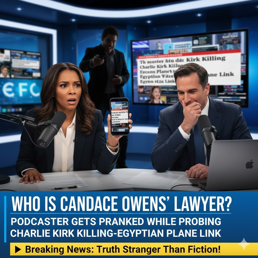 Who Is Candace Owens’ Lawyer? Podcaster Gets Pranked While Probing Charlie Kirk Killing–Egyptian Plane Link